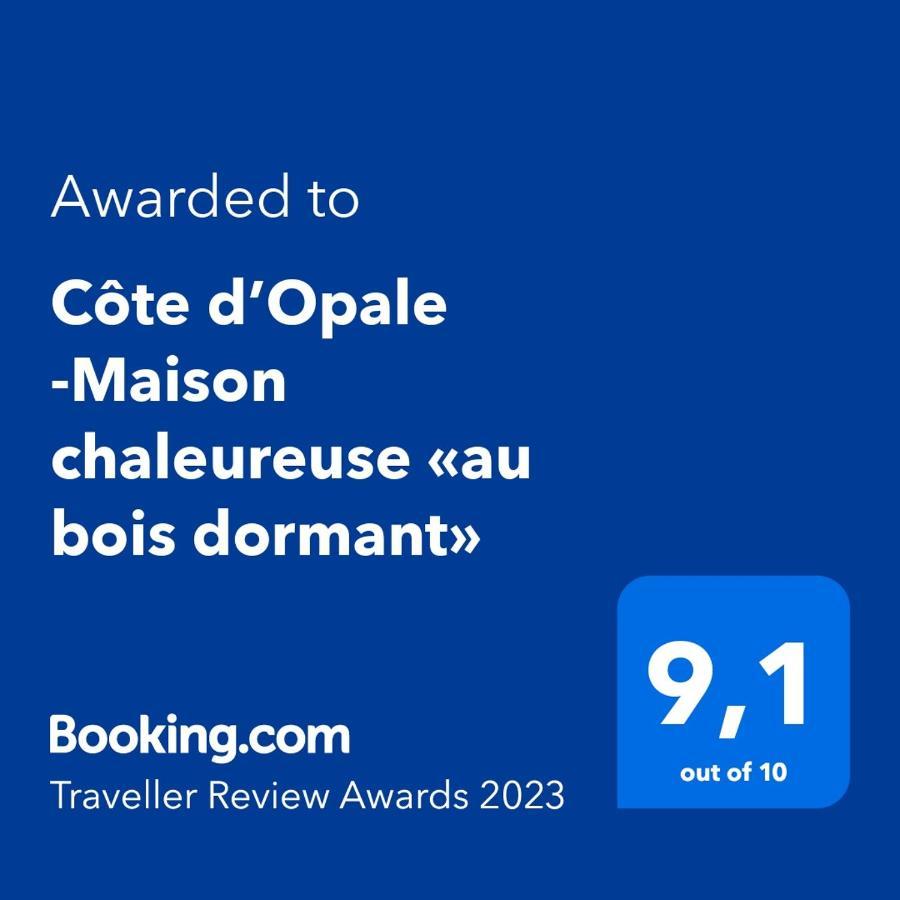 Cote D'Opale -Maison Chaleureuse «Au Bois Dormant» Wadenthun Εξωτερικό φωτογραφία